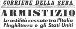 Armistizio - Corriere della Sera