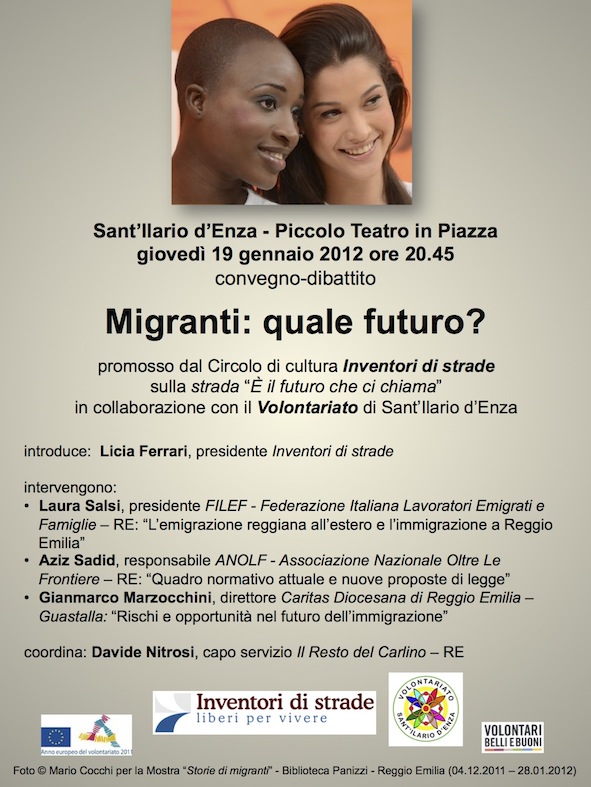 Migranti quale futuro? - Locandina
