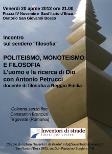 Politeismo monoteismo e filosofia - Locandina